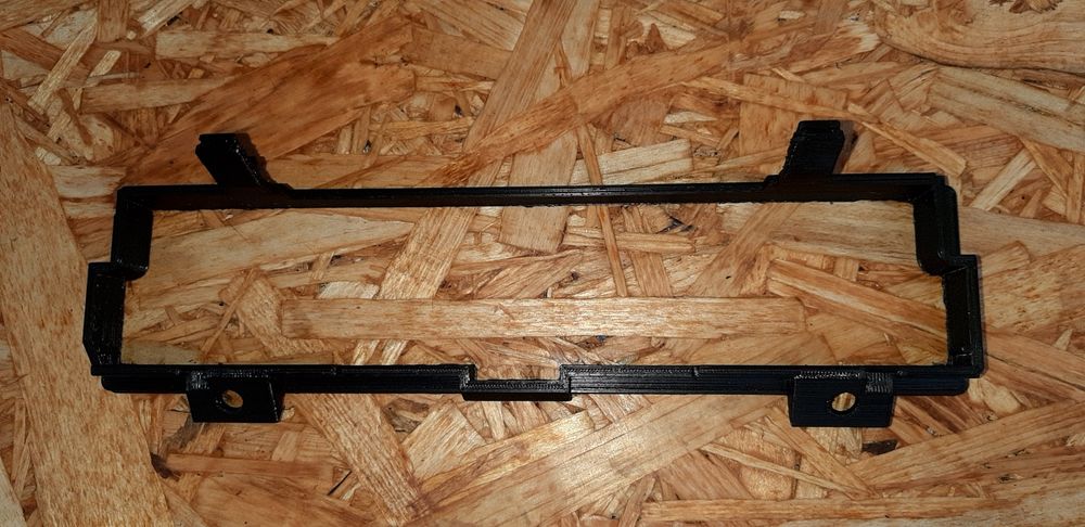 Suporte para climatronic aplicação rádio 2DIN BMW E46