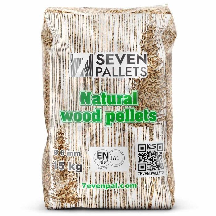 Pellet drzewny A1 EnPlus BIOTECHNIK Seven Biopelet Olczyk Drewno Bryki