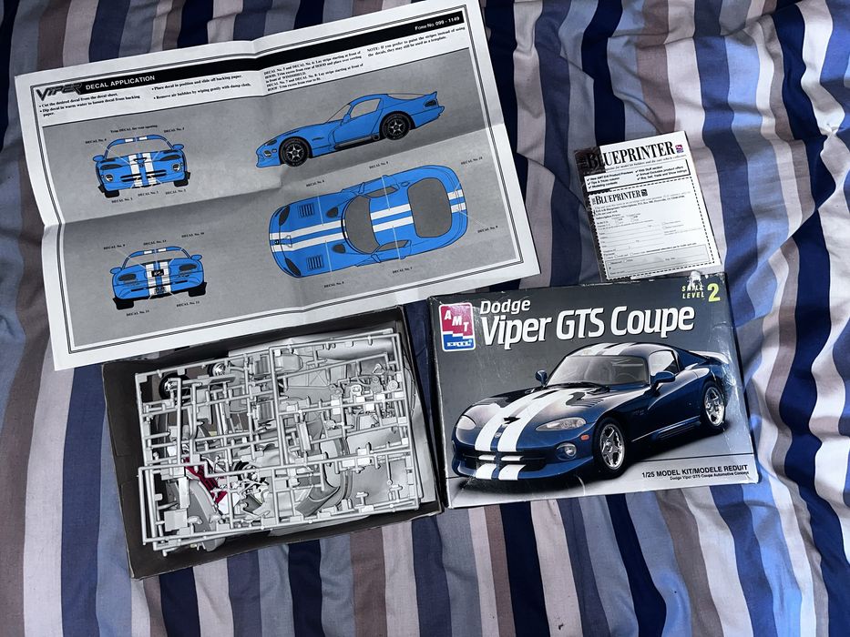 Dodge Viper GTS Coupe AMT/ERTL 8055 1:25 — model do sklejania