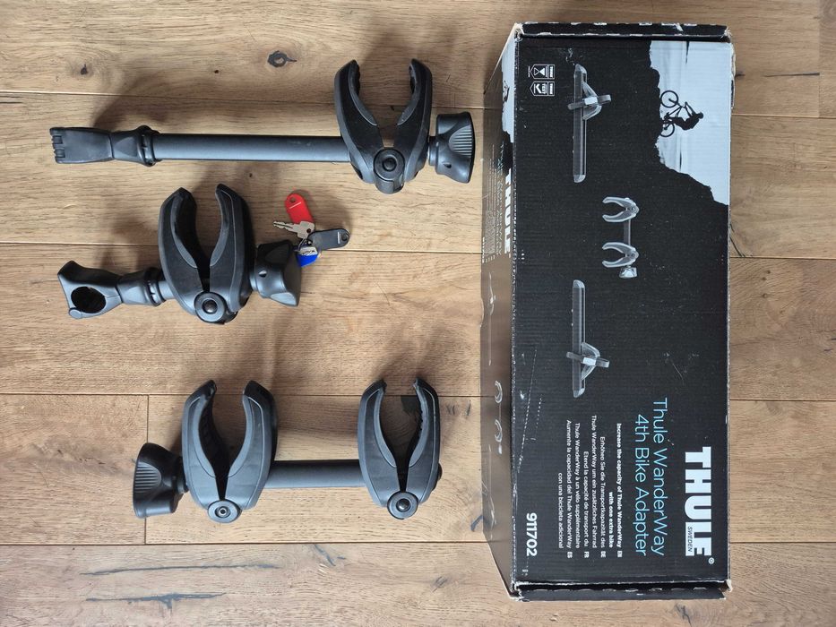 Thule bagażnik na klapę WanderWay VW + adapter na 4ty rower
