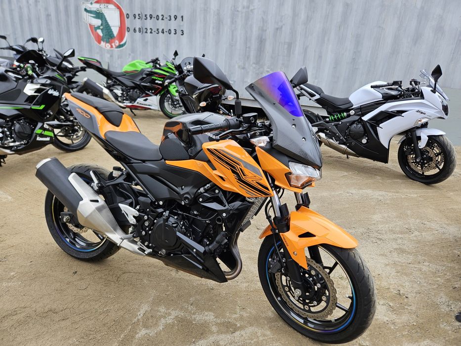 Состояние НОВОГО!Продажа Kawasaki z400 400 2019року-з Японії пробіг:4000км стокмото кавасаки Z400