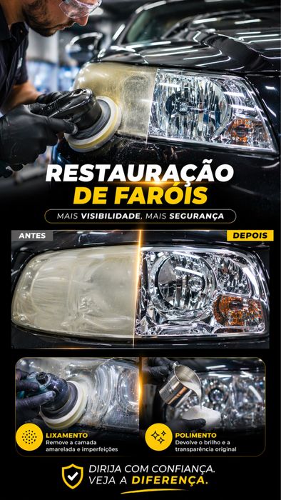 Restauracão de faróis