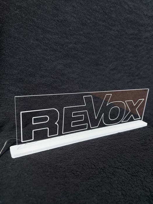 Lampka logo led revox