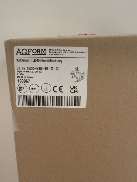 Aqform lampa kinkiet