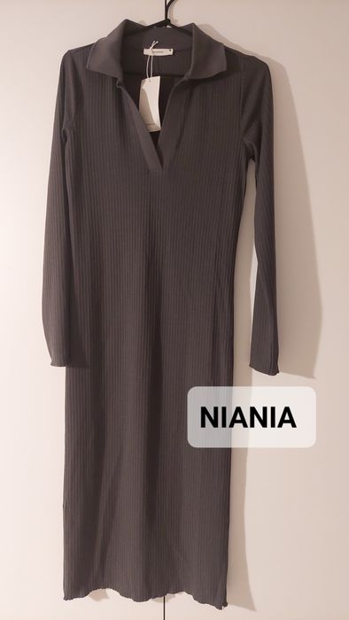 Sukienka szara RESERVED rozmiar S Nowa