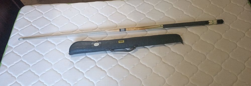 Taco de Pool com bolsa, impecável!!!