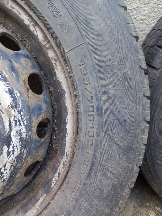 2 koła 195/70R15 opona plus felga