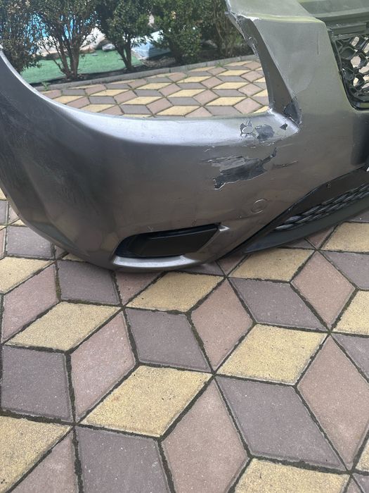 Бампер передній kia rio 2 ресталінг