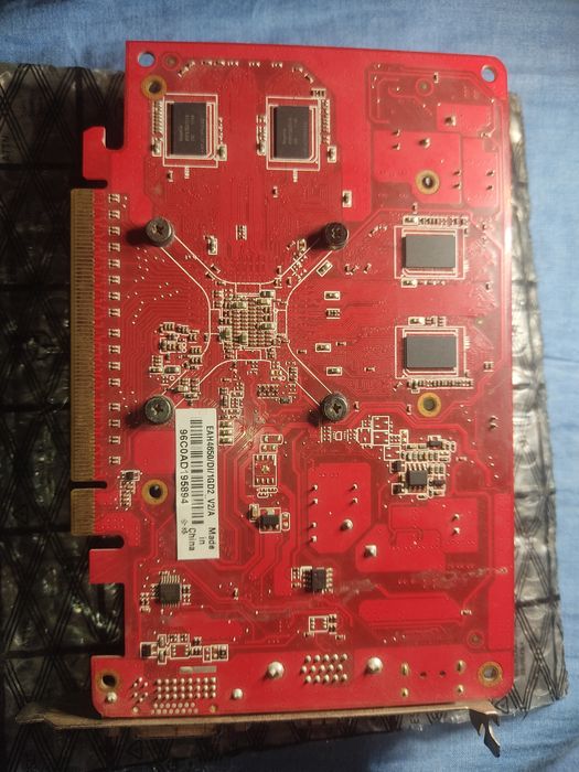 Видиокарта HD 5450, EAH4650 Radeon 1 гігабайт обслужені.