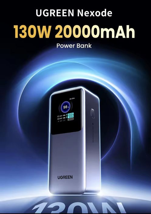 New! Power Bank UGREEN Nexode 130w  20000 mAh