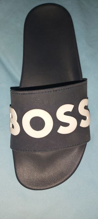HUGO BOSS 42 klapki męskie ładne  extra exclusive edition