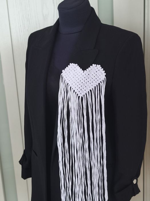 Макраме сердечко