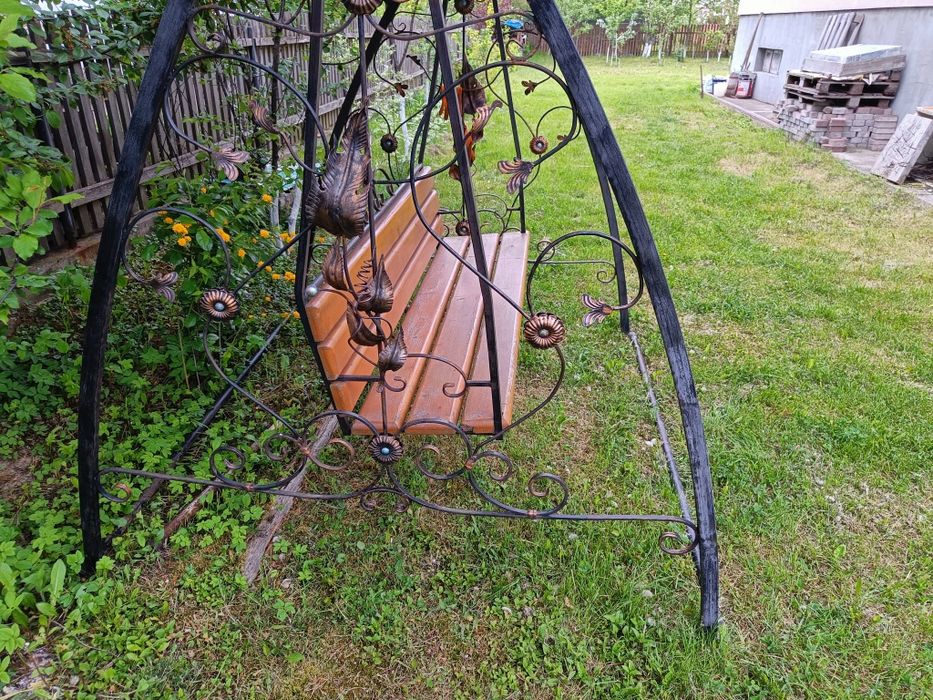 Гойдалка садова металева