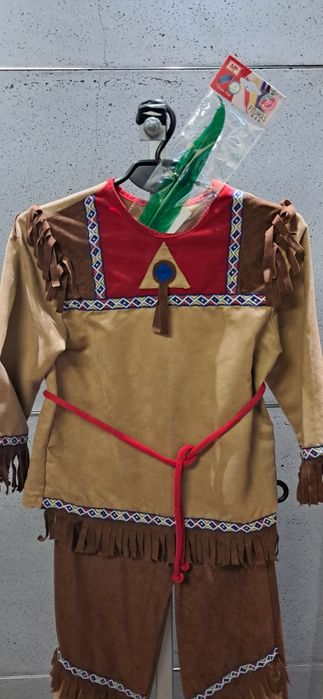 Strój przebranie kostium Indianin
