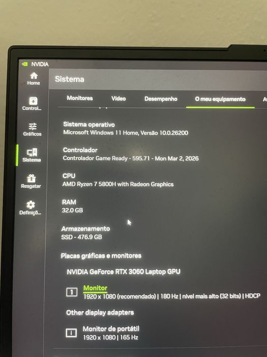 Vendo computador gamming lenovo