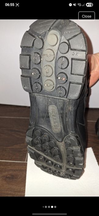 Buty Bates EU 47,5 EU47,5 czarne skóra