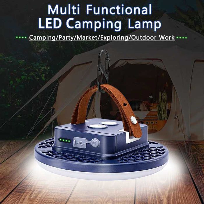 Фонарик для палатки для кемпинга ліхтар павербанк светильник MOS-L51