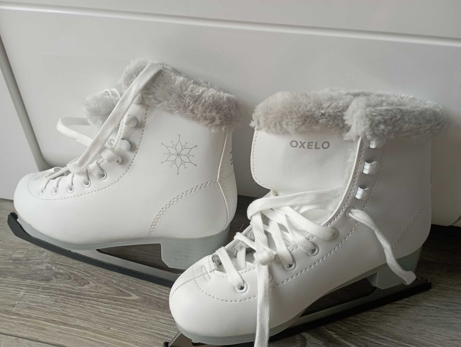 Łyżwy OXELO dziecięce w rozmiarze 35/36. Nowy