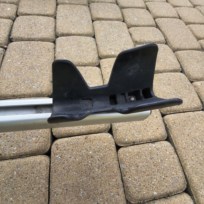 Bagażnik rowerowy dachowy wraz z relingami BMW E61