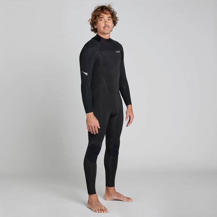 Fato de Surf 500 Neoprene 4/3 mm Homem Preto