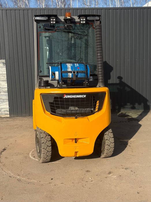 Jungheinrich TFG 430s Hydrostat 2018r 550 cm triplex LPG wózek widłowy
