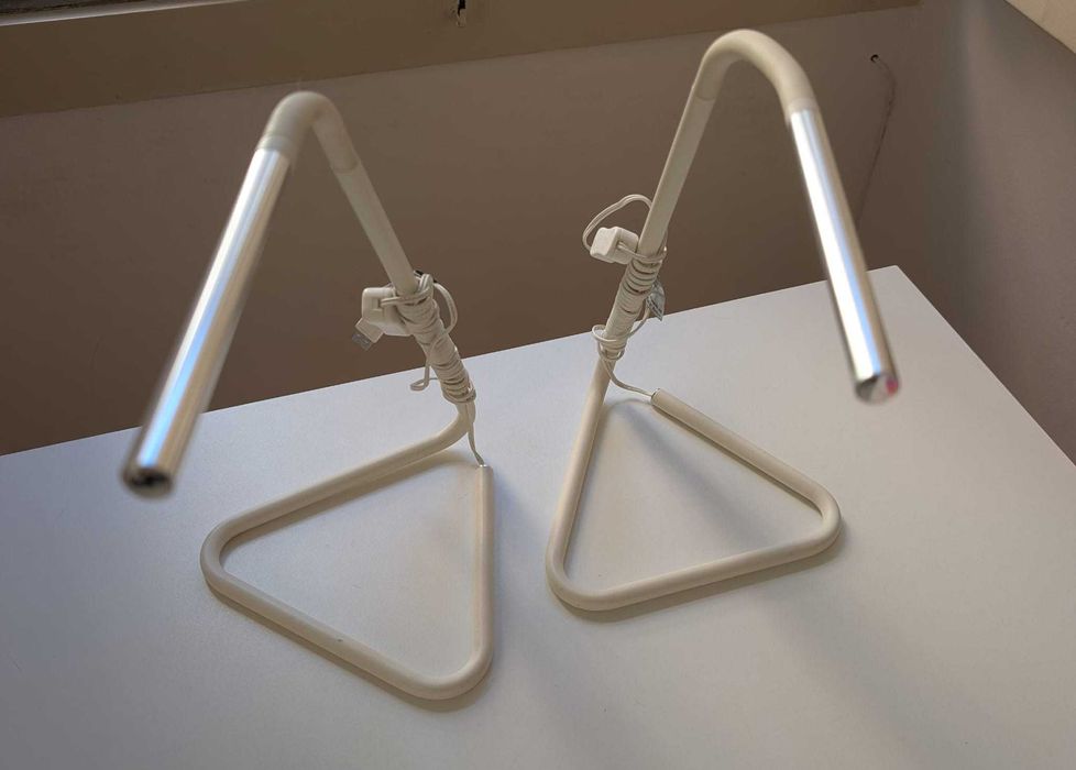 Pack 2 Candeeiros LED IKEA HÅRTE – Flexíveis/USB (20€ Tudo) / Set of 2 IKEA HÅRTE LED Lamps – USB Powered (€20 for both)