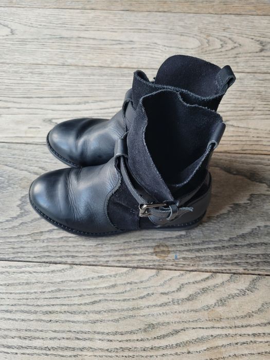 Botki dziewczęce skórzane Next r.31