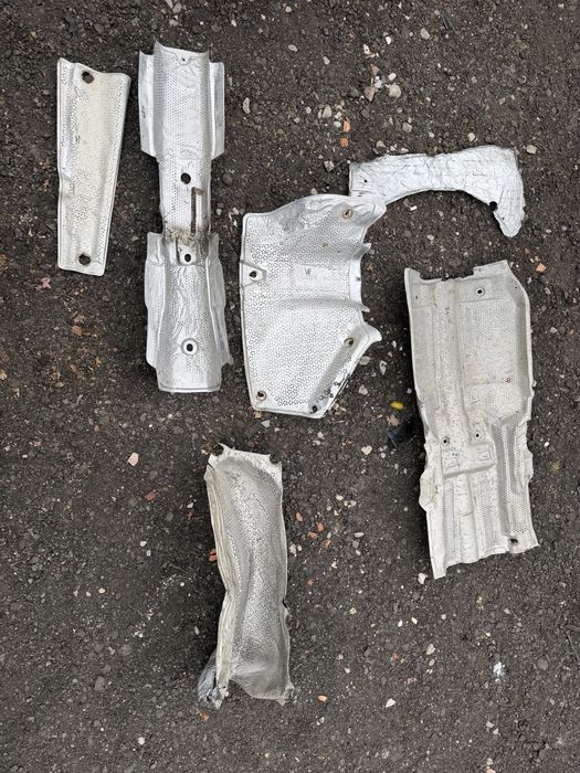 Oslony termiczne podwozia BMW E32 ORAZ E34 rozne modele v-ki lub rzędówki RARYTAS