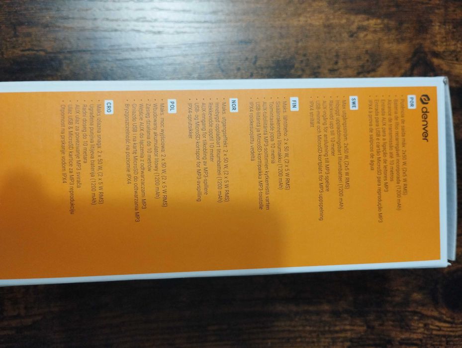 Głośnik bluetooth Denver BTV 150B