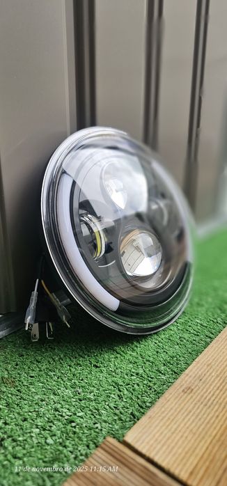 Par de Farois led patrol y60 com angel eye