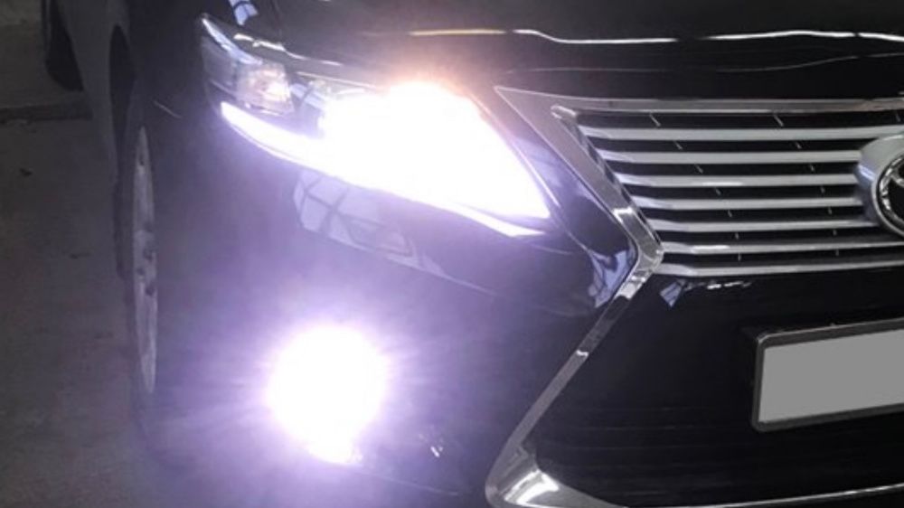 Фары передние, основной свет Toyota Camry 40, Камри  головная оптика