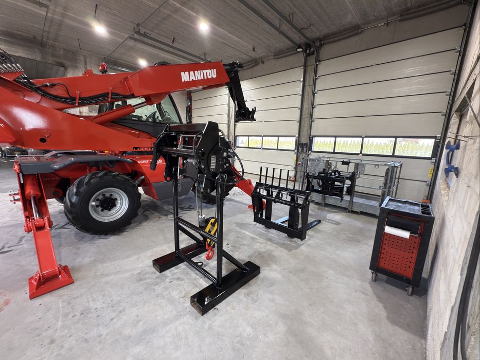 Ładowarka teleskopowa Manitou mrt 1840 z osprzętem