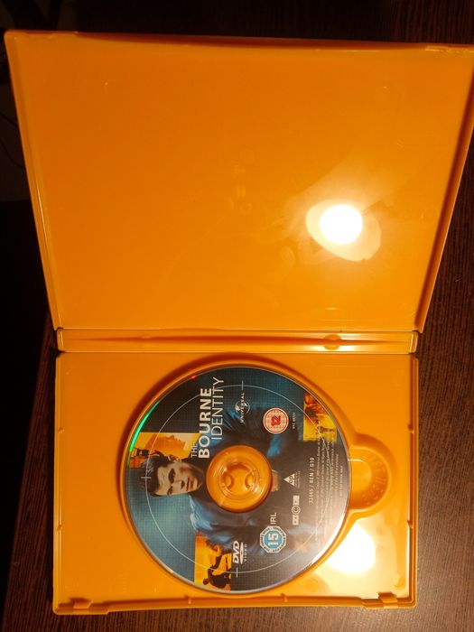 The Bourne Identity film DVD
