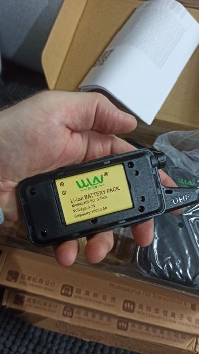 Рація 2 шт.  UHF WLAN KD-C1T  5W