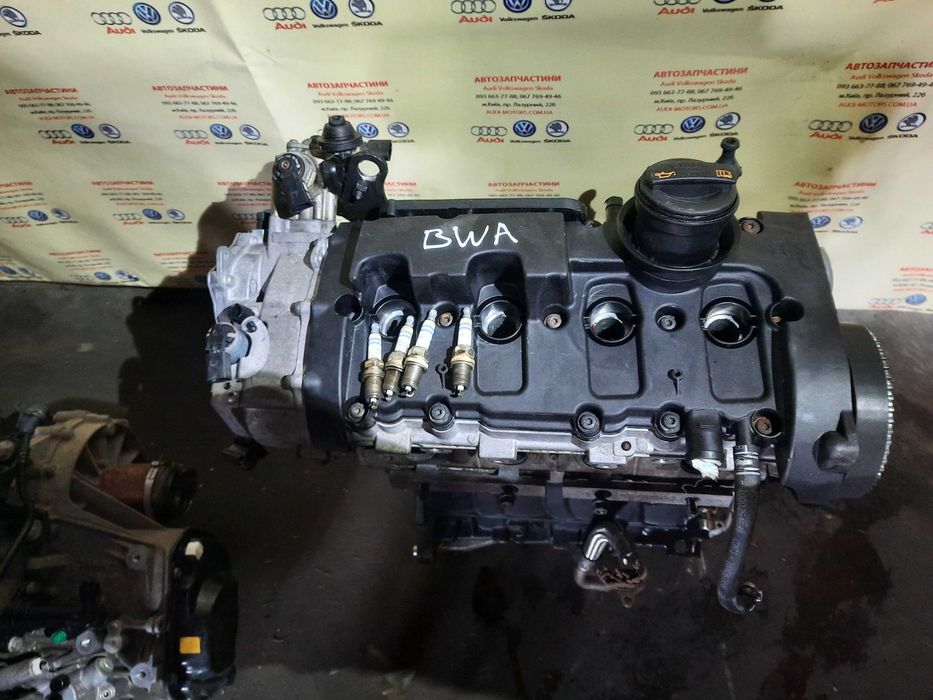 Двигун VW B6 Passat Golf 2.0 TFSI BWA audi мотор Skoda двигатель