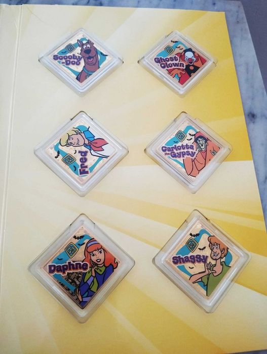 Scooby Doo - Colecção 12 Medalhas - Ouro