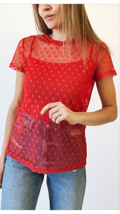 Футболка сітка + майка