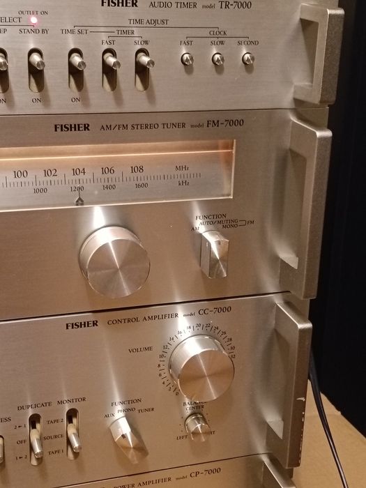 Fisher 7000 hi fi стерео система