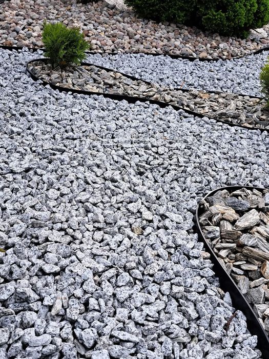 Grys granitowy 16-22mm dalmatyńczyk kamień ozdobny Sierpc Płock Żuromi