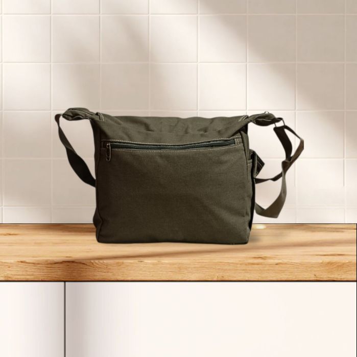 Torba unisex, do pracy szkoły na ramię listonoszka OR&MI