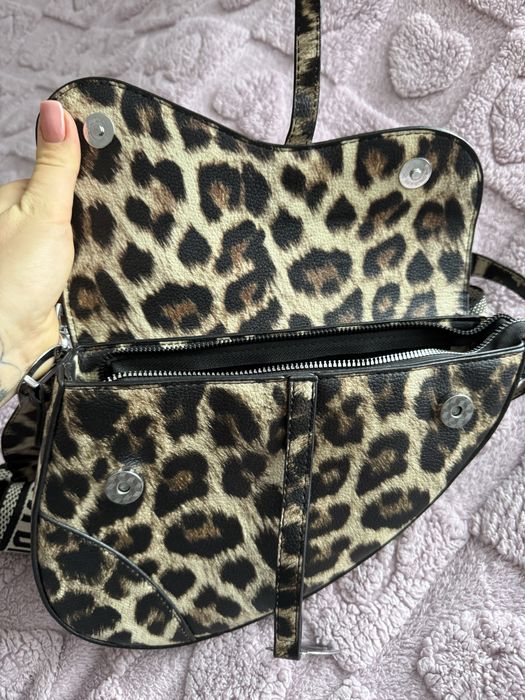 Сумка леопардова