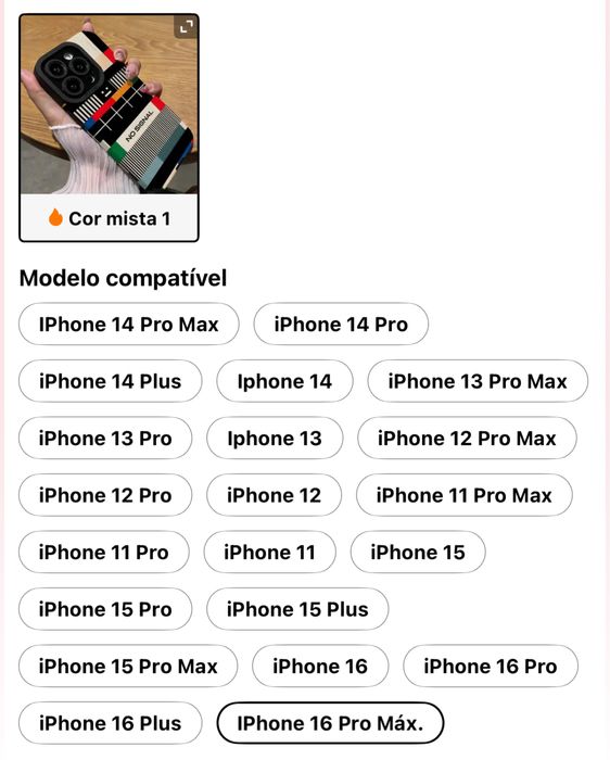 Capas pra IPHONES modelos  Vintage