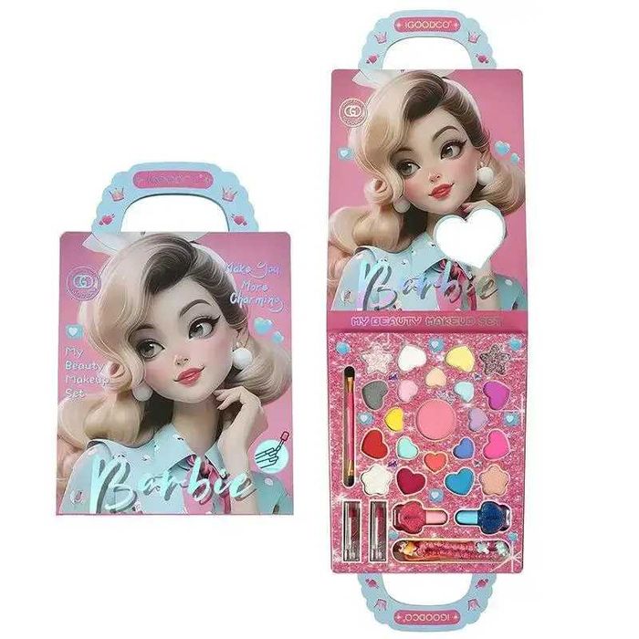 Набір дитячої  декоратичної косметики Barbie LK28590 тіні аксесуари