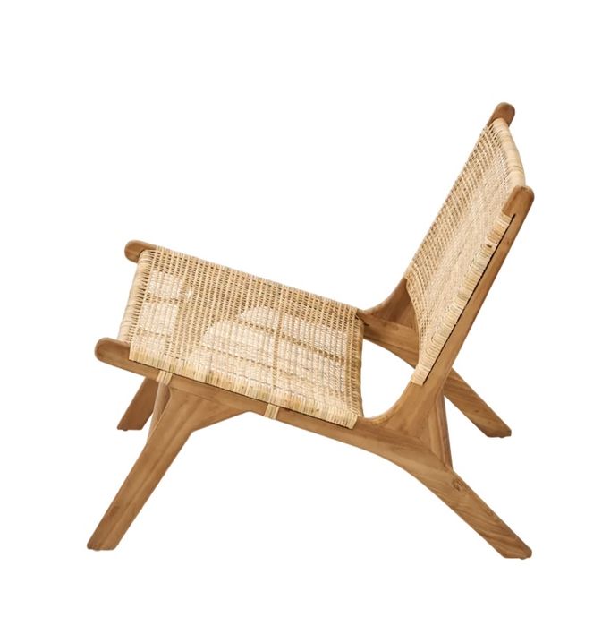 Cadeira Lounge Natural | DIAH | CASA