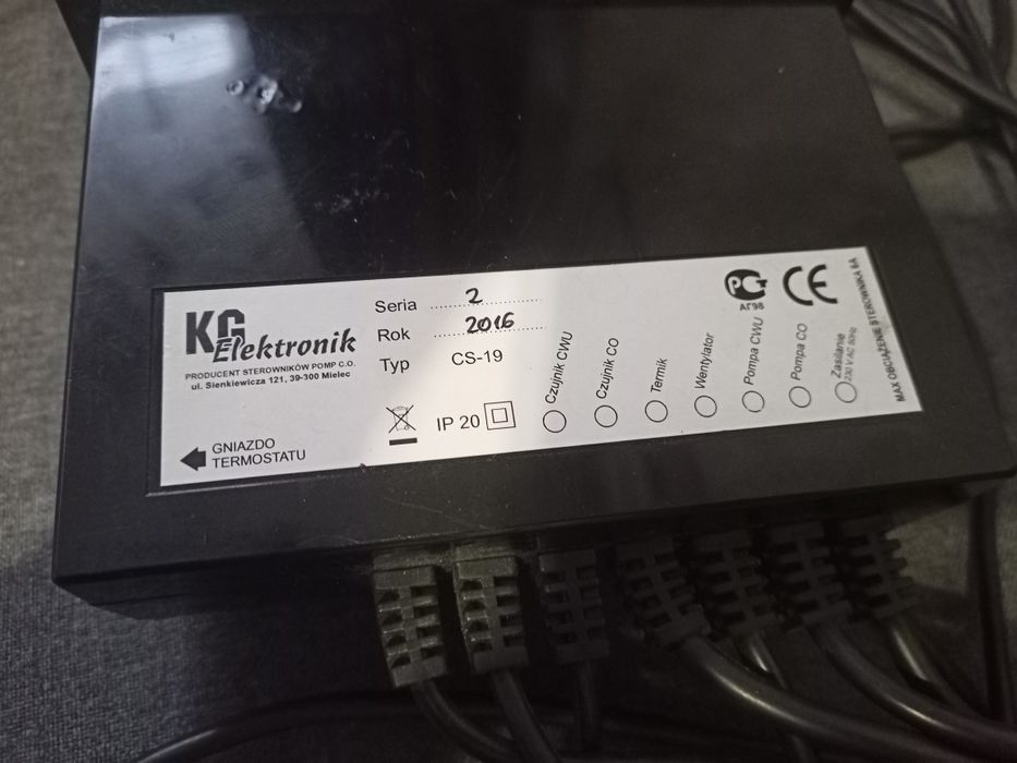 Автоматика для твердопаливного котла KG Elektronik CS19