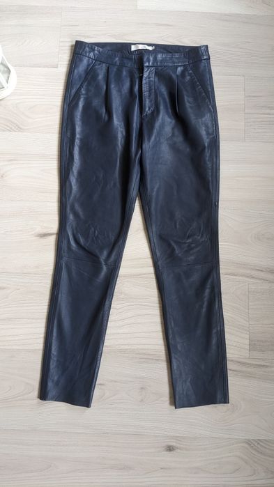 Stand  штани зі шкіри шкіра ягняти класичні брюки  нові штани