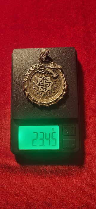 Срібний медальйон 925 проби