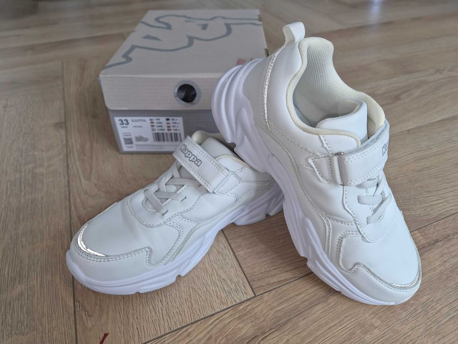 Buty białe sneakersy 33 Kappa Future Athlets