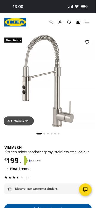 Torneira ikea nova477558041918187520