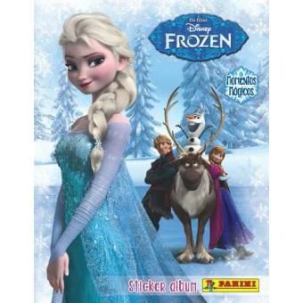 Cromos caderneta "frozen momentos mágicos"